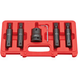 Clarke CIS19/5S 5 Piece Impact Spline Bit Socket Set – 3/4” Drive