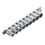 Clarke PRO361 9 Piece ¼" Drive AF Socket Set