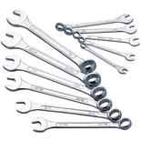 Clarke CHT106 11 piece AF Combination Spanner Set