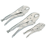 Clarke CHT116 3 piece Lock Grip Pliers Set