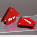 Clarke CHT230 3" Magnetic Welding Clamps (Set of 2)