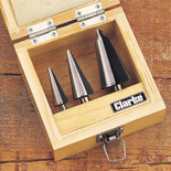 Clarke CHT382 3 piece Tapered Drill Set