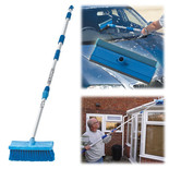 Clarke CHT631 Telescopic Wash Brush and Squeegee