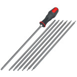 Clarke CHT659 8 piece Long Screwdriver Set (TS & Star)