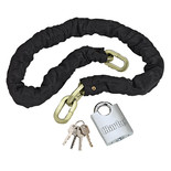 Clarke CHT728 Heavy Duty Motorcycle Padlock and Chain