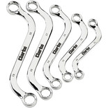 Clarke CHT809 5 piece 10 - 19mm S-Type Ring Spanner Set 