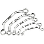 Clarke CHT810 5 piece 8 - 22mm Obstruction Ring Spanner Set 