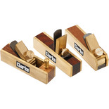 Clarke CHT838 3 Piece Miniature Brass Plane Set