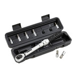 Clarke CHT953 1/4" Bicycle Torque Wrench & Bit Set (2 - 24Nm)