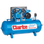 Clarke XEV16/150 (O/L) 14cfm 150 Litre 3HP Industrial Air Compressor (230V)