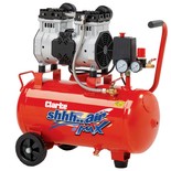 Clarke SHHH24/150 Shhh Air Max 7cfm 24 Litre 1.5HP Low Noise Compressor (230V)