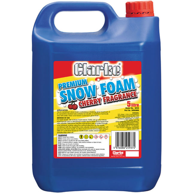 Clarke SFC5 Snow Foam with Cherry Fragrance (5 Litres)