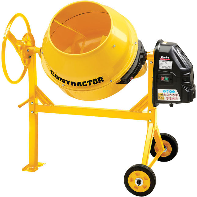 Clarke CCM125D 550W 125L Concrete Mixer (230V)