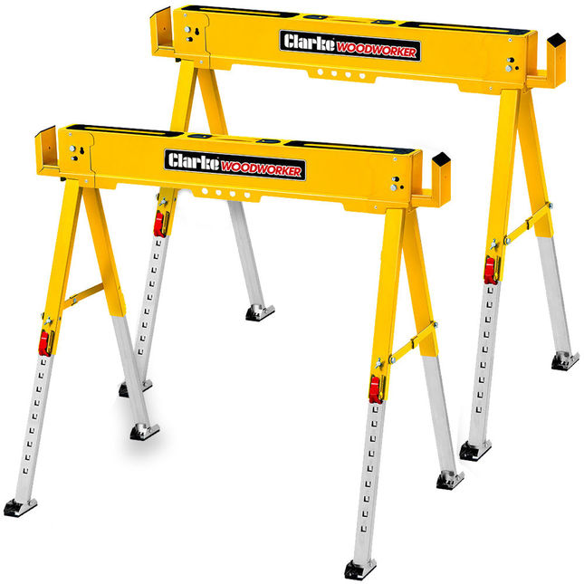 Clarke C600SH 600kg Saw Horse - Pair