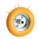 Clarke PF395 Puncture Proof Yellow Tyred Wheel 395mm