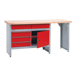 Clarke CWB1700P 5 Drawer Workbench