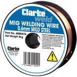 Clarke Mild Steel Welding Wire 0.6mm 5kg