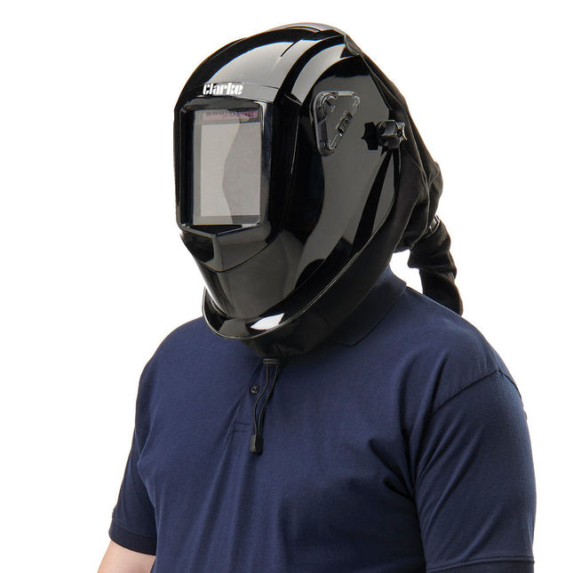 Clarke PAPR1 True Colour Filter Welding Mask with Powered Air Purifying Respirator 