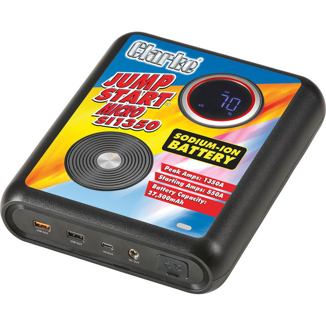 Clarke JSMSI1350 1350A Sodium Ion Jumpstarter
