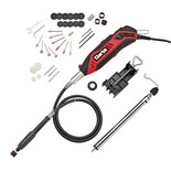 Clarke CRT130 130W Rotary Tool with 40 Piece Accessory Kit