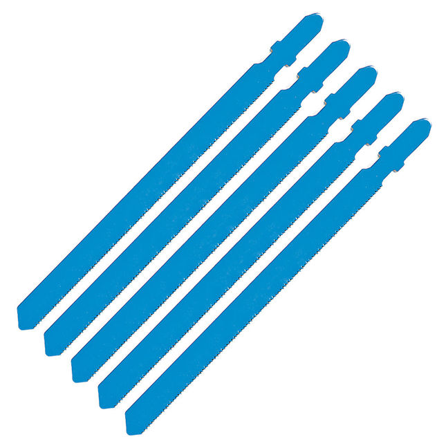 Clarke 5 pack of 8 TPI Quick Cut Jigsaw Blades for Wood