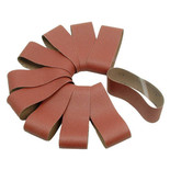 Aluminium Oxide Sanding Belts 76x533mm 60 Grit - Pk10