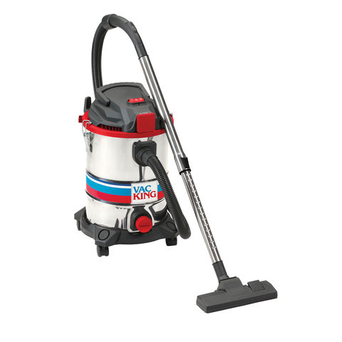 Vac King CVAC25SSR 25L Stainless Steel Wet & Dry Vacuum Cleaner with Power Take-Off (230V)
