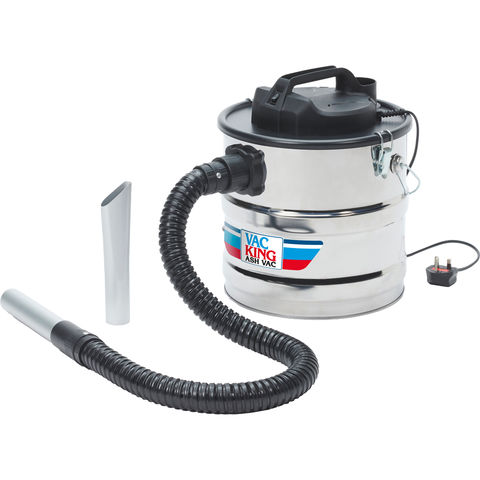 Vac King ASHVAC1200-B 1200W Stainless Steel Ash Vacuum Cleaner