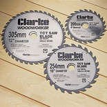 Clarke 184mm TCT Circular Saw Blade 24 Tooth