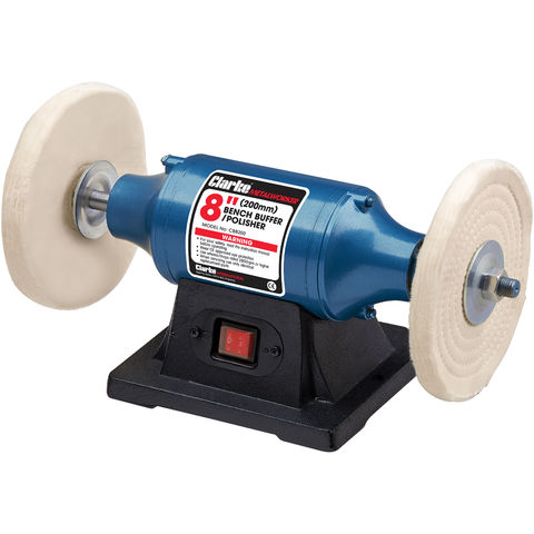 Clarke CBG6SB 150mm Bench Grinder with 50mm Sanding Belt 230V Clarke International Clarke International
