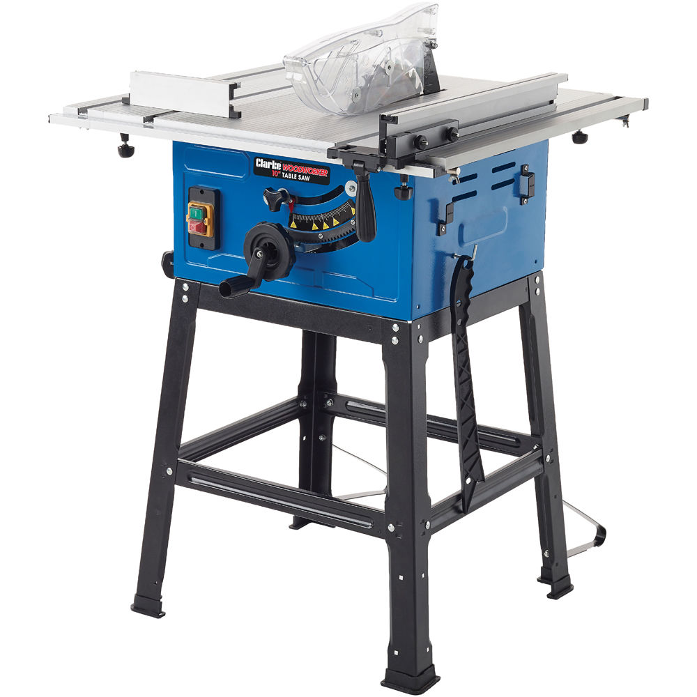 Clarke CTS17 10 250mm Extendable Table Saw with Stand Clarke International Clarke International