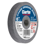 Clarke 6" (150mm) Coarse 36 Grit Grinding Wheel 150mm x 16mm, 12.7mm Bore