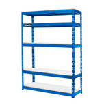 Clarke CSR5450BP Heavy Duty Boltless Shelving (Blue)