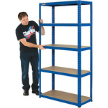 Clarke CSM5100BL 100kg Boltless Shelving (Blue)