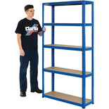 Clarke CSM5175/30BL Heavy Duty Boltless Shelving (Blue)