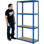 Clarke CSM4200/40BL 200kg Boltless Shelving (Blue)