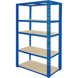 Clarke CSM5265/30BL Heavy Duty Boltless Shelving (Blue)