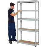 Clarke CSM5265/30LG Heavy Duty Boltless Shelving (Light Grey)