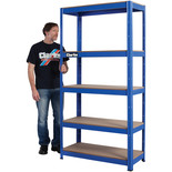 Clarke CSM5350BP 350kg Boltless Shelving (Blue)