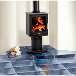 Clarke Gloucester 5kW Cast Iron Wood Burning Pedestal Stove