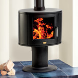 Clarke Dorchester 4.9kW Cast Iron Wood Burning Pedestal Stove