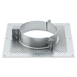 6" Ventilated Combustible Floor Support Plate