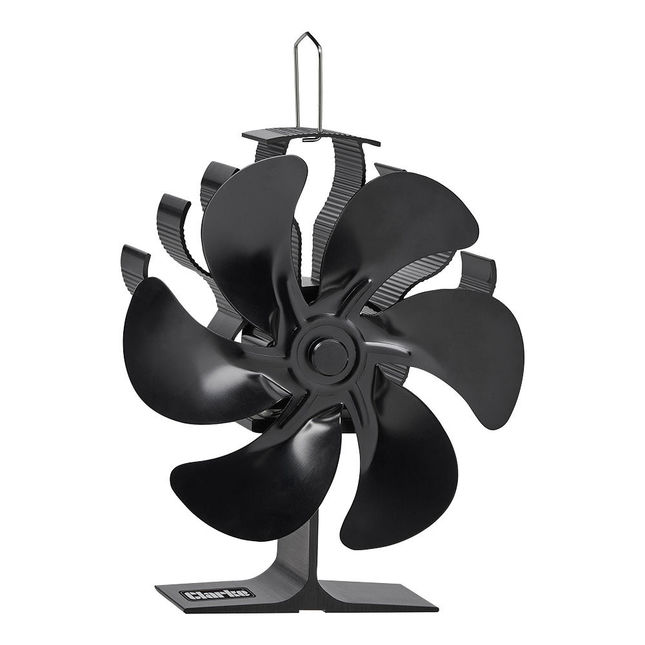 Clarke CSF6B 6 Blade Heat Powered Stove Fan