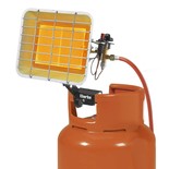 Clarke GSH15 Gas Bottle Top Heater with Piezo Ignitor