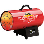 Clarke DEVIL900DV 24.9kW Dual Voltage Propane Gas Space Heater (110V/230V)