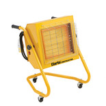 Clarke Contractor Devil 371SPD 2.4kW Remote Controlled Quartz Halogen Infrared Heater (110V)