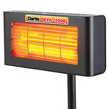 Clarke Heat Devil 1200Q 1.2kW Wall Mounted Infrared Quartz Heater (230V)