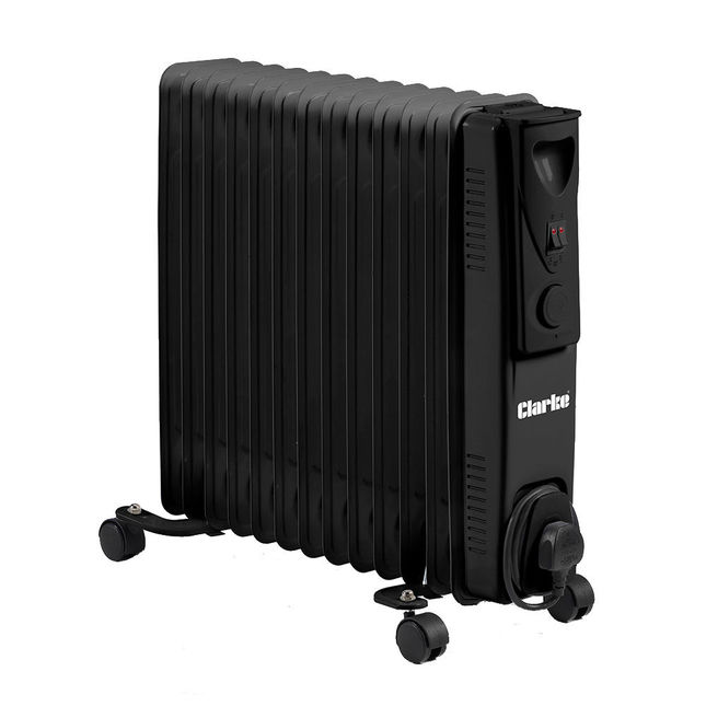 Clarke BR13/250B 2.5kW Oil Filled Radiator