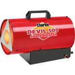 Clarke Devil 500 10kW Propane Gas Fired Space Heater (230V)