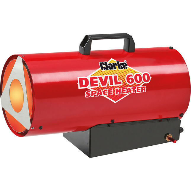 Clarke Devil 600 15kW Propane Gas Fired Space Heater (230V)